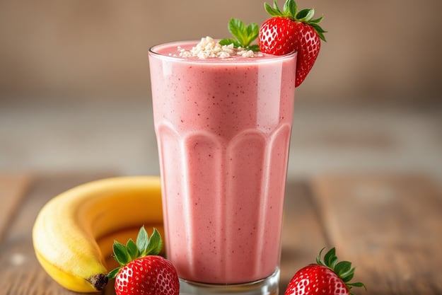 Strawberry Banana Smoothie