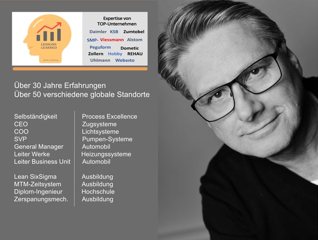 Experte für Effizienzsteigerung und Process Excellence