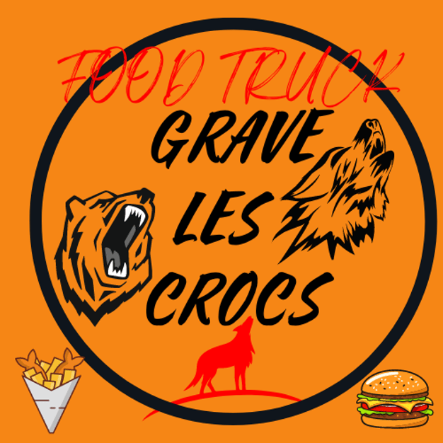 food truck grave les crocs logo