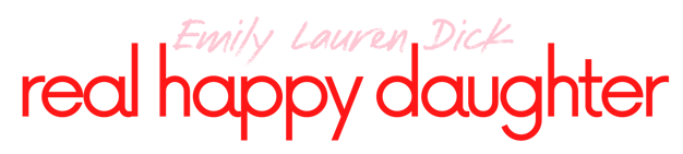 Real Happy Daughter Inc. - Emily Lauren Dick - Body Positive logo