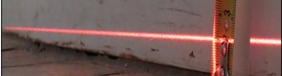 CJR AUDITS mesure de planité au laser, tassements différentiels
