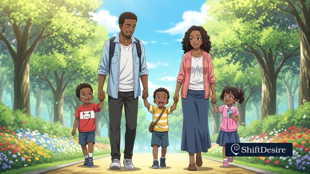 family-walkin-in-yard