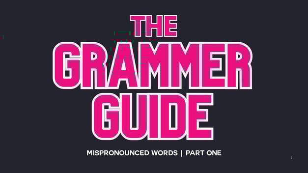 Frankly Communications | Grammar Guide