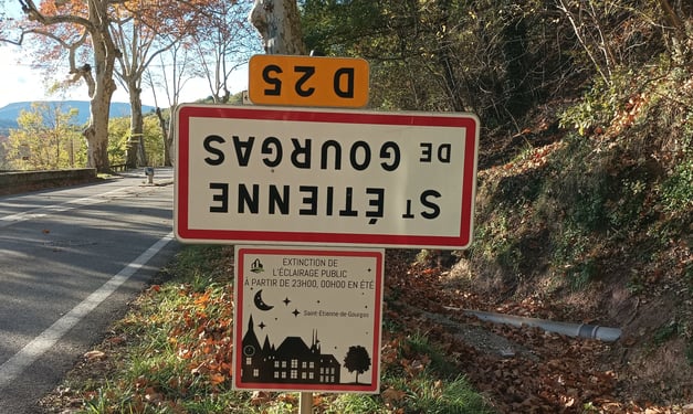 Local farmers protest