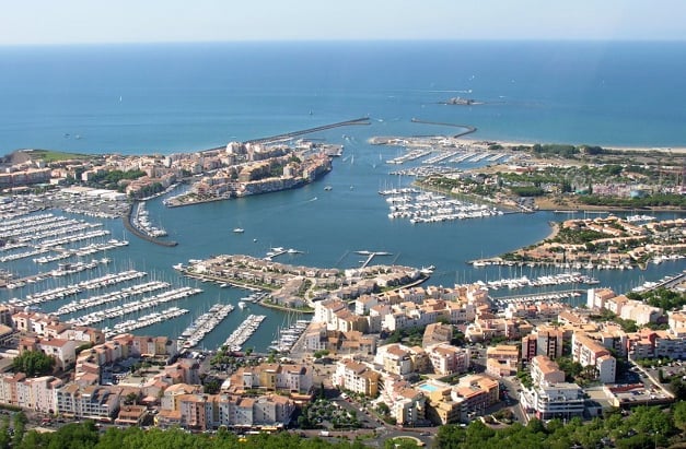 The resort of Cap d'Agde