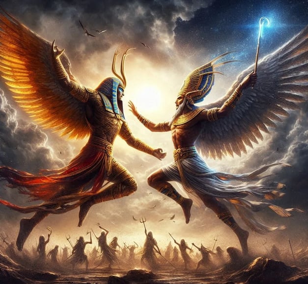 Lucha Horus y Seth
