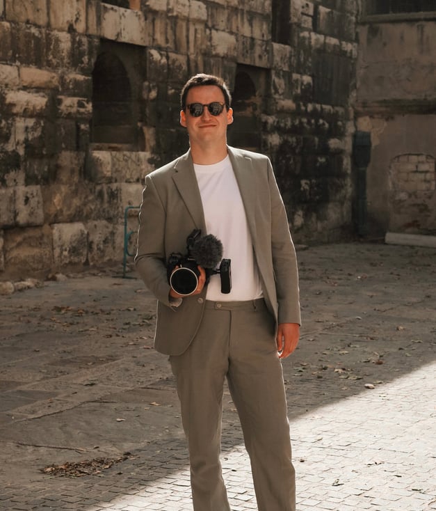 Une image du vidéaste Victor LEPECQUET, qui filme des mariages à Lille et partout en France