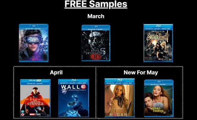 Free Samples for May