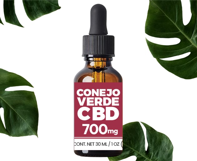 CBD Conejo Verde 700 mg Moderado venta en Guadalajara