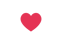 a heart shaped red heart