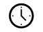 a clock with a clock on it's face