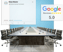 sala de reuniões limpa e organizada ao lado de selo de avaliação 5 estrelas do google 