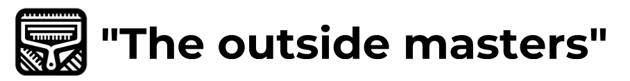 The masters of outside logo