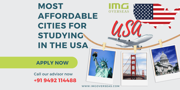 Most affordable cities for studying in the USA
