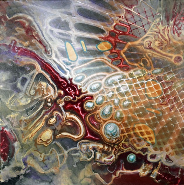 an original acrylic on canvas painting by Eric Stiles