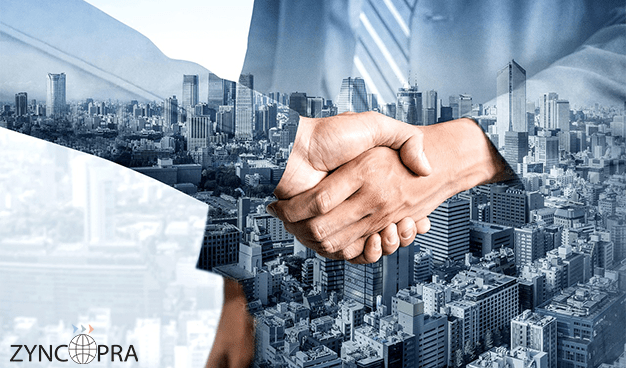 Apretón de manos representando confianza y cooperación en exportaciones desde Turquía