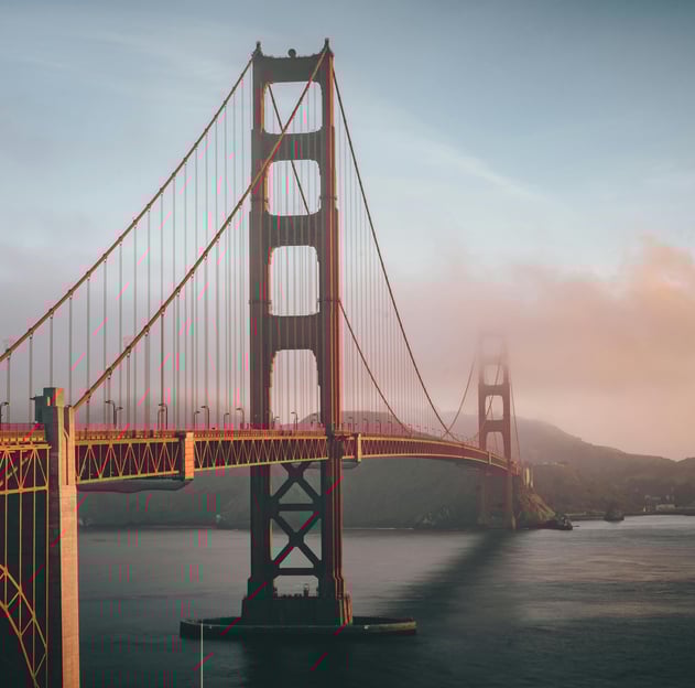 golden gate bridge of San Francisco