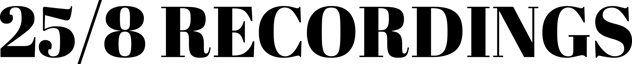 25/8 Recordings logo