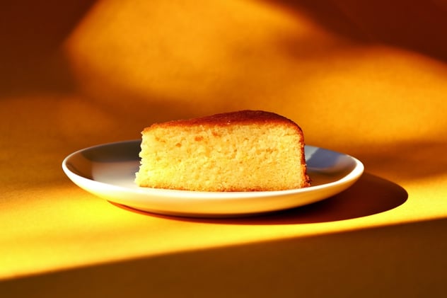 Lemon Drizzle Mashed Potato Cake (Dairy & Gluten Free)