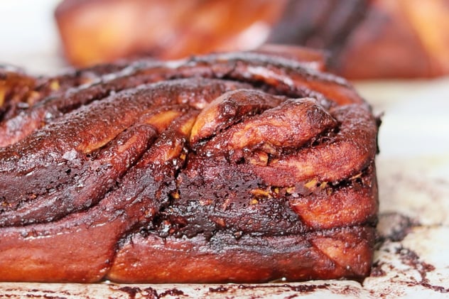 Pistachio, Cardamom, and Chocolate Babka
