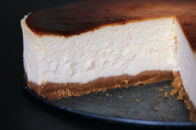 Baked New York Cheesecake