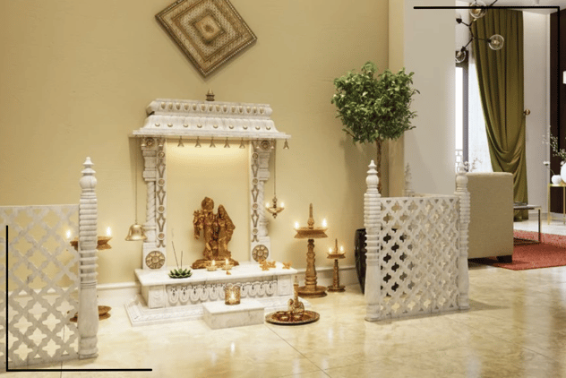Minimalist Mandir Design