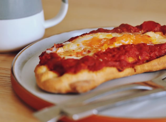 Shakshuka on Flatbread