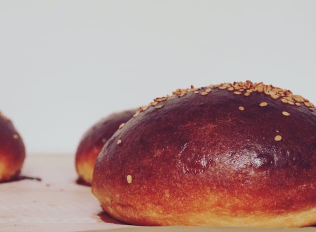Sourdough Demi-Brioche Buns