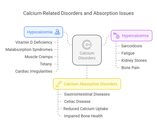 Calcium-related Disorders & absorption issues