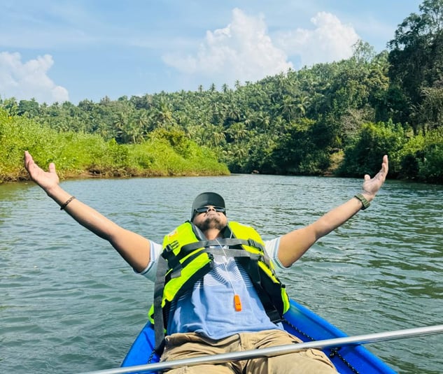 A beautiful day on the water is a great way to renew your mind, body, and soul