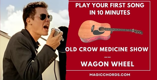 Simple chords: Old Crow Medicine Show - Wagon Wheel