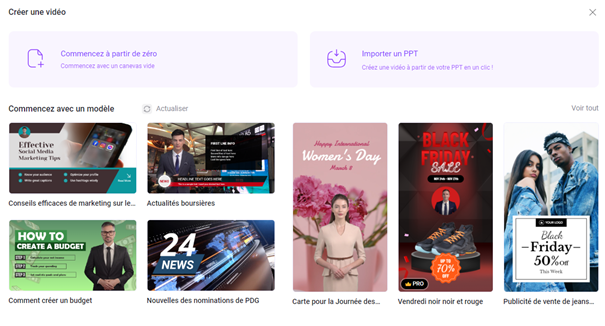 Vidnoz: Choose from AI voices or integrate your own voice to narrate your videos