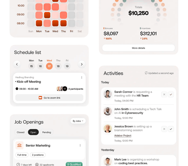 sample generic dashboard