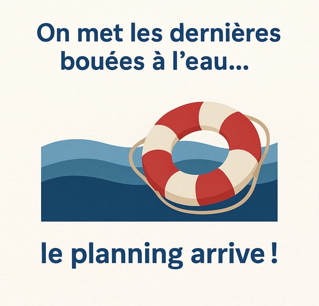 Planning des activités d’été à la base nautique