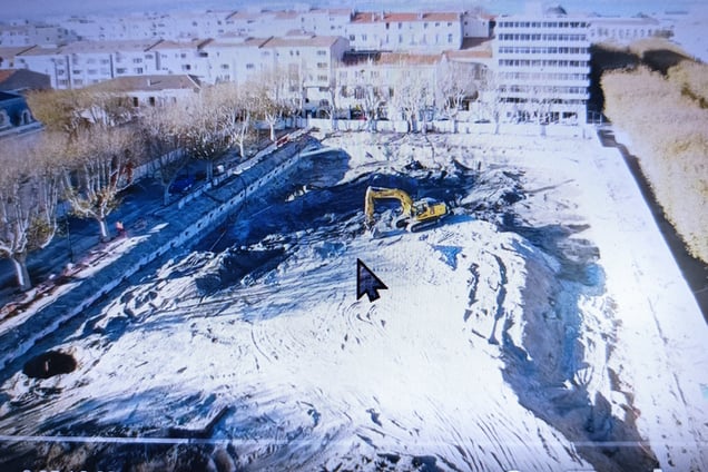 Work afoot, Place Stalingrad