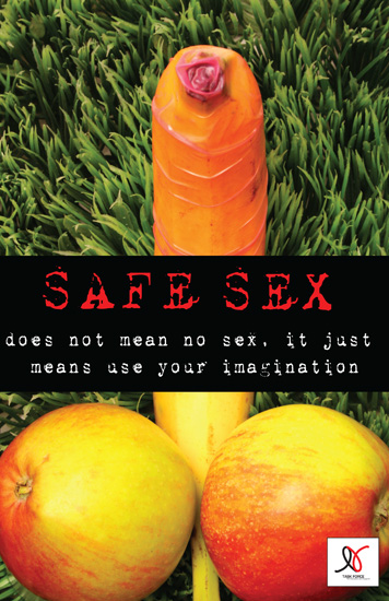 Retro HIV Prevention Poster