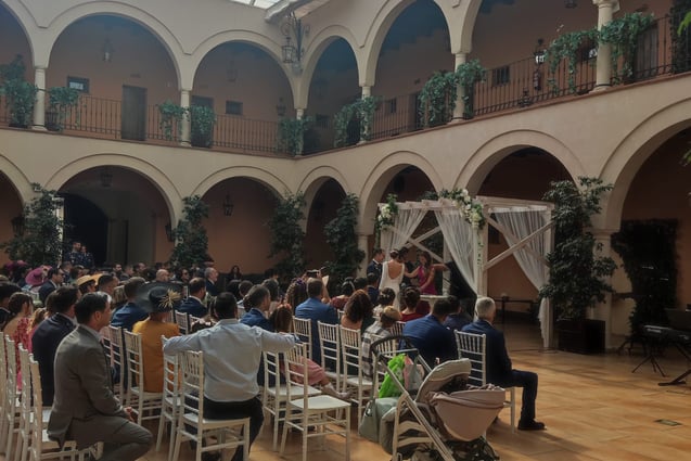 Música durante la ceremonia civil
