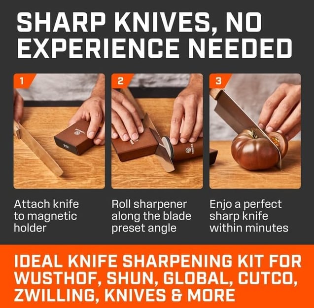 Tumbler Knife Sharpener