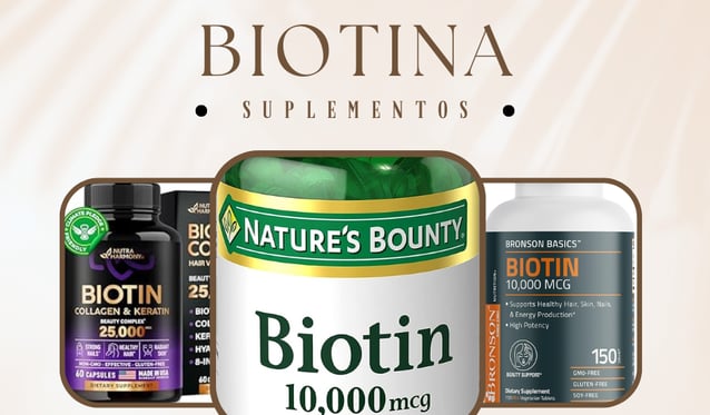 Suplementos de Biotina 
