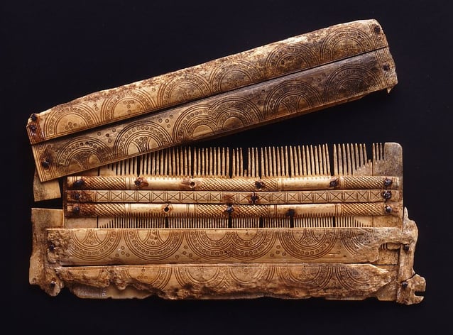 Bone combs during ancient times