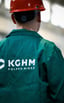 Pracownik kopalni KGHM