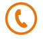 orange phone icon