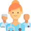 An icon showing healthcare professionals