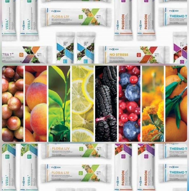 sobres stick fuxion nutraceuticos bebidas naturales