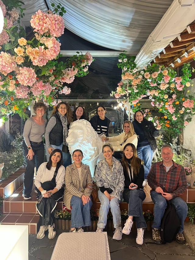 Food tour group