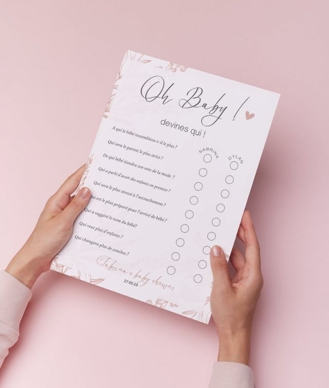 Cadeaux invités personnalisés