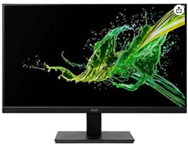 Imagem de monitor 27 polegadas da ACER no site da amazon.