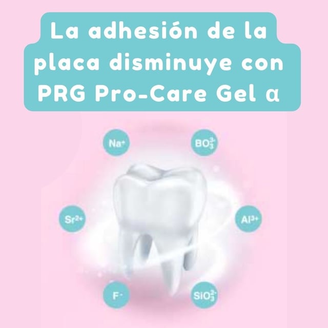 adhesion de placa disminuye