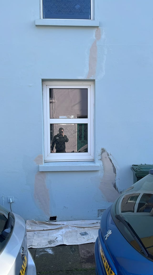 Mould treatment services- filling holes