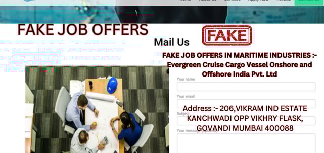 Evergreen Cruise recruitment